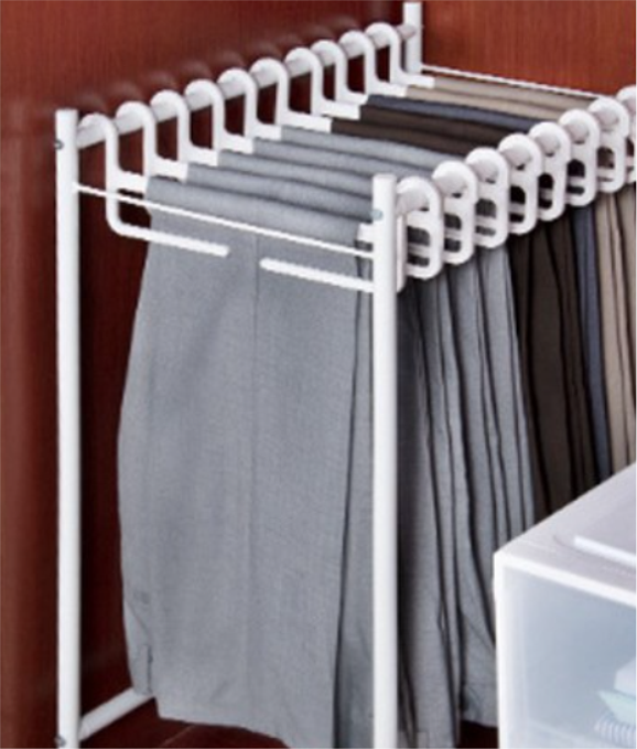 키밍 이동식 바지행거