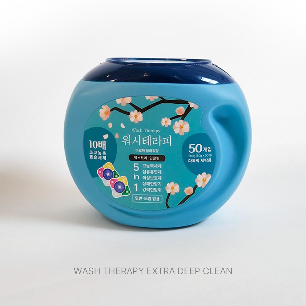 워시테라피 초고농축 캡슐세제